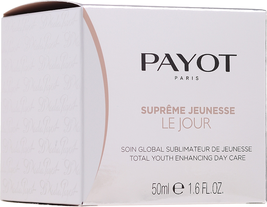 Anti-Aging Tagescreme mit Magnolien- und Orchideenextrakt, Vitamin C und Hyaluronsäure - Payot Supreme Jeunesse Jour Day Cream — Bild N2