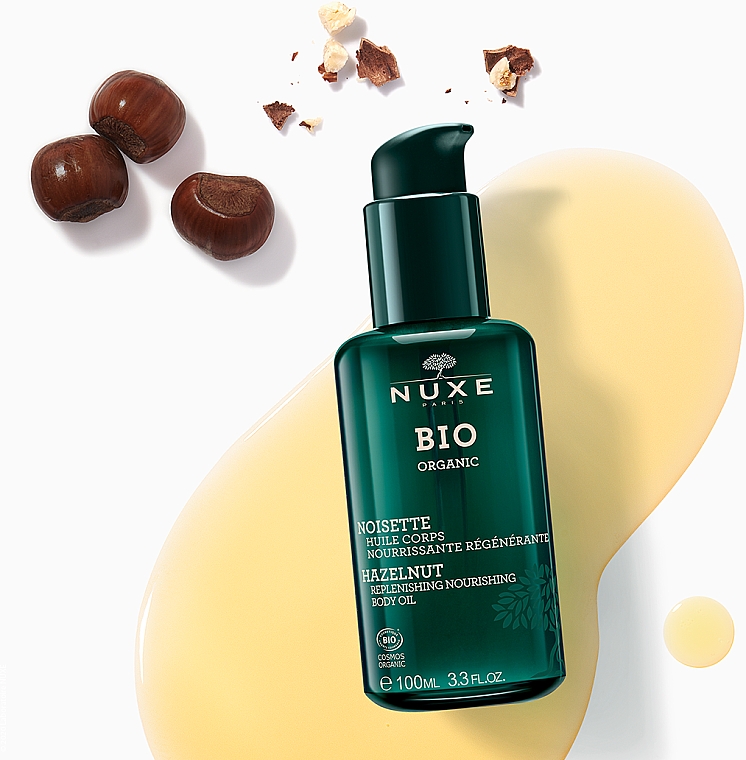 Regenerierendes und pflegendes Bio Körperöl mit Haselnussöl - Nuxe Bio Organic Replenishing Nourishing Body Oil — Bild N2