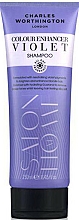 Düfte, Parfümerie und Kosmetik Shampoo für blondes Haar - Charles Worthington Colour Enhancer Violet Toning Shampoo