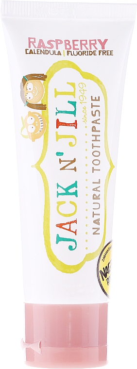 Natürliche Kinderzahnpasta mit Himbeergeschmack - Jack N' Jill — Bild N1