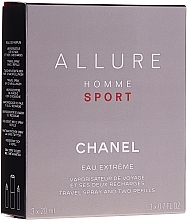 Chanel Allure Homme Sport Eau Extreme - Duftset (Eau de Toilette 20ml + Refills 2x20ml) — Bild N1