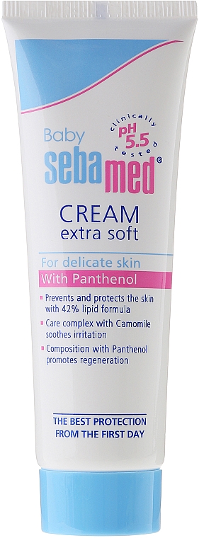 Körpercreme für Kinder - Sebamed Baby Extra Soft Emollient Cream — Bild N2