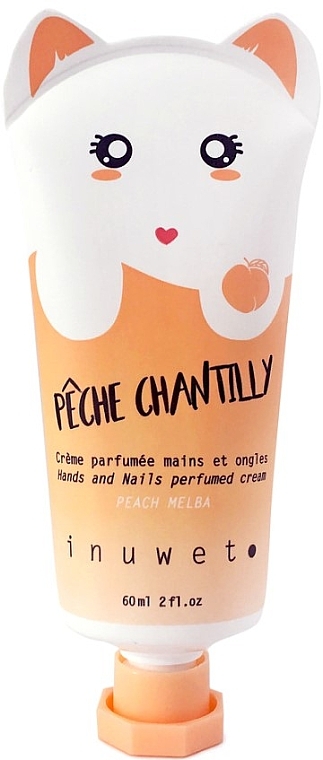 Creme für Hände und Nägel mit Pfirsich - Inuwet Hands and Nails Cream Peach — Bild N1
