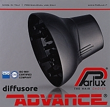 Föhn Diffusor-Aufsatz For Advance schwarz - Parlux Diffuser — Bild N2