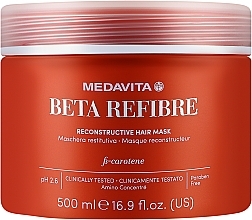 Reparierende Maske für geschädigtes Haar - Medavita Beta Refibre Recontructive Hair Mask — Bild N1