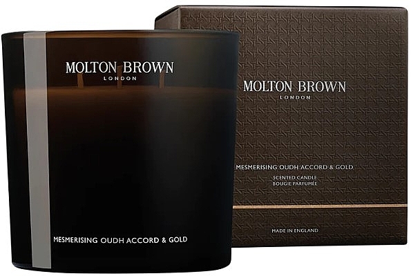 Molton Brown Mesmerising Oudh Accord & Gold - Duftkerze mit 3 Dochten — Bild N1