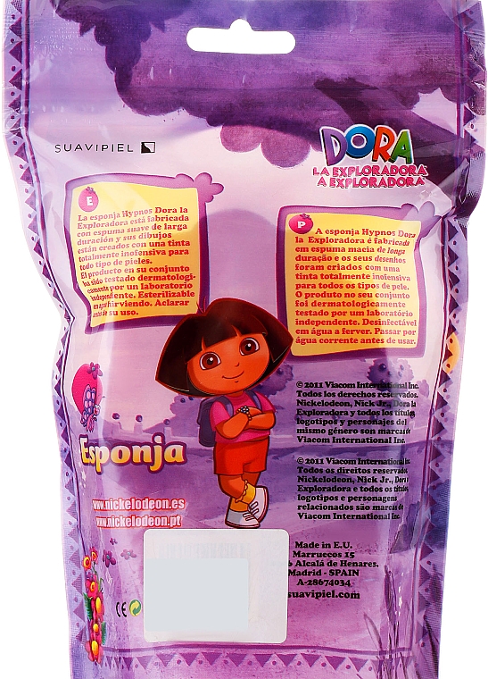 Kinder-Badeschwamm Dora 169-3 - Suavipiel Dora Bath Sponge — Bild N4