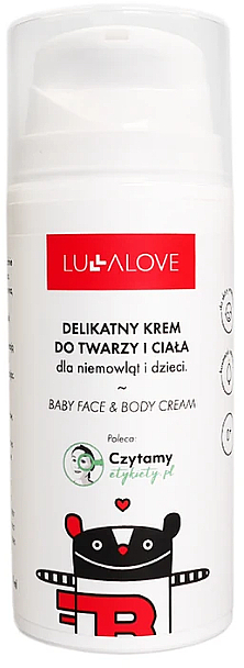 Sanfte Kindercreme für Gesicht und Körper - Lullalove Baby Lotion For Face & Body — Bild N1