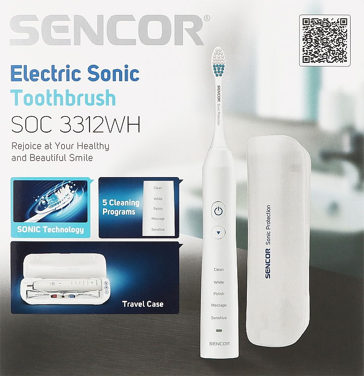 Elektrische Zahnbürste SOC 3312 WH - Sencor — Bild N1