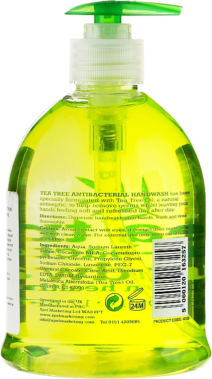 Antibakterielle flüssige Seife mit Teebaum - Xpel Marketing Ltd Tea Tree Anti-Bacterial Handwash — Foto N2