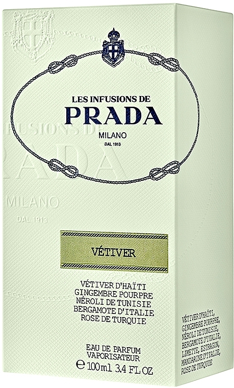 Prada Les Infusions de Vetiver 2015 - Eau de Parfum — Bild N2