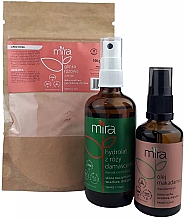 Körperpflegeset - Mira (Ton 100g + Körperöl 50ml + Hydrolat 100ml) — Bild N2