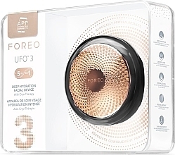 Gerät zur Verjüngung und Feuchtigkeitszufuhr - Foreo UFO 3 Deep Hydration Face Device Black — Bild N3