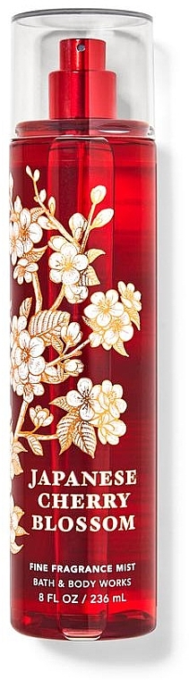 Parfümiertes Körperspray - Bath and Body Works Japanese Cherry Blossom Fine Fragrance Mist — Bild N1