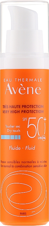 Sonnenschutzfluid für das Gesicht SPF 50+ - Avene Eau Thermale Sun Care Fluid SPF50 — Foto N2