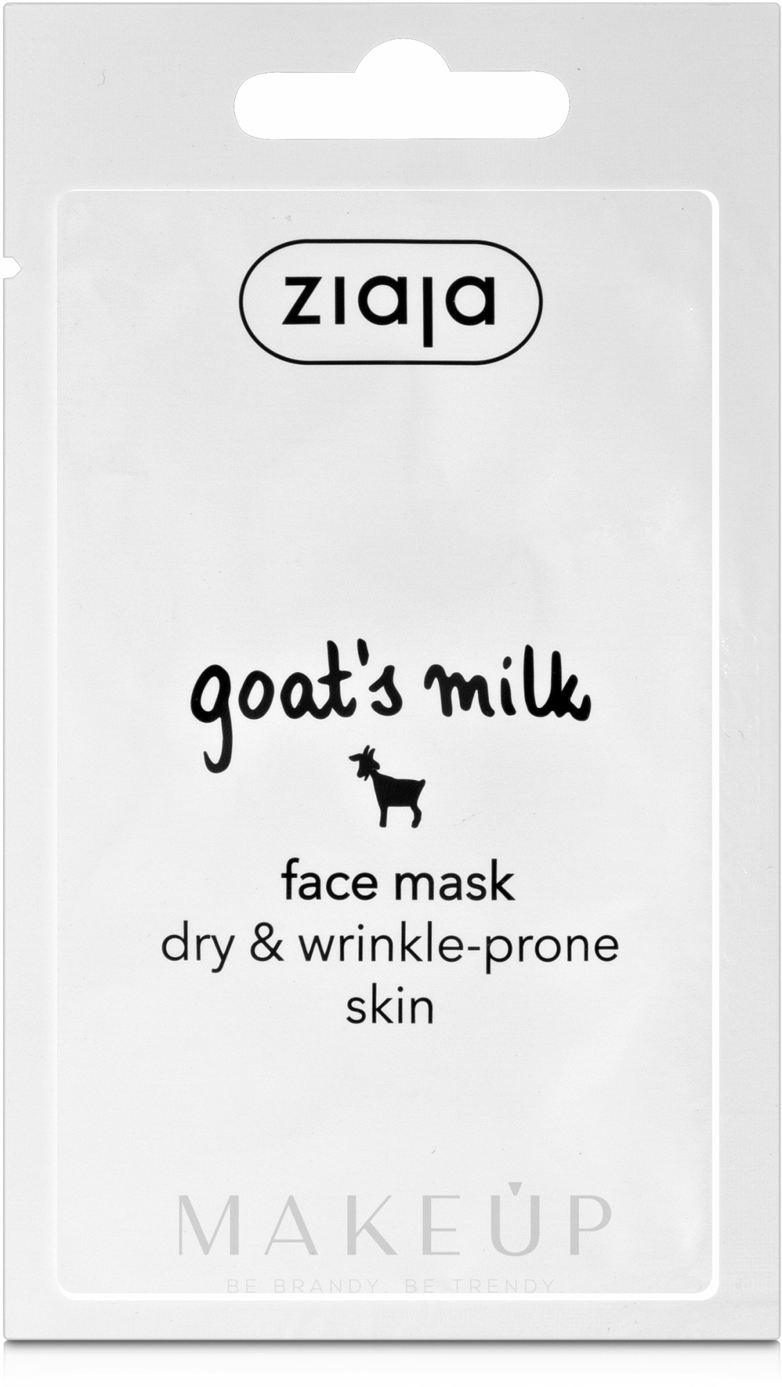 Gesichtsmaske mit Ziegenmilch - Ziaja Face Mask — Bild 7 ml