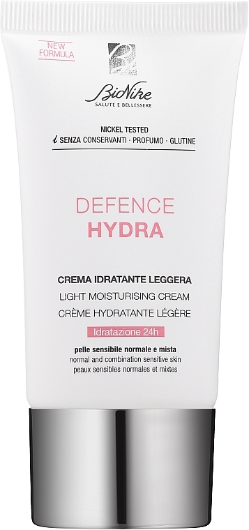 Leichte Feuchtigkeitscreme für das Gesicht - BioNike Defense Hydra Light Moisturizing Cream — Bild N2