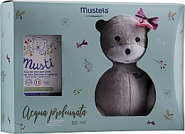 Düfte, Parfümerie und Kosmetik Mustela Musti - Duftset (Parfümiertes Pflegewasser 50ml + Teddybär 1 St.)