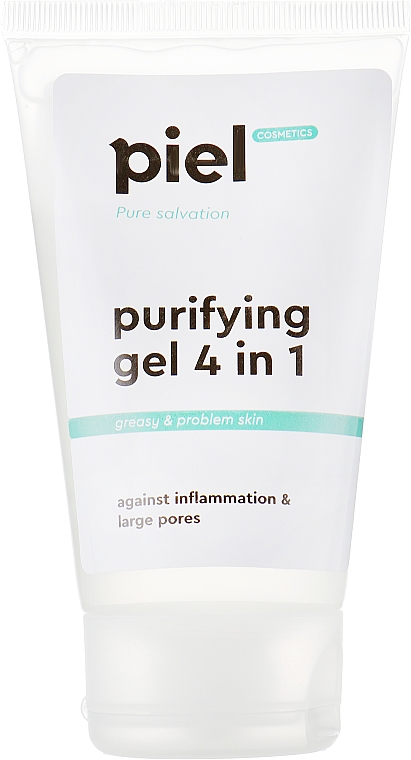 Porenverfeinerndes Gesichtsgel mit Aloe Vera- und Hamamelis-Extrakt - Piel cosmetics Pure Salvation Purifying Gel Ceanse — Bild N1