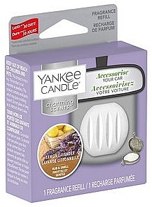 Duftstein für Autoduftanhänger - Yankee Candle Lemon Lavender Charming Scents (Refill) — Bild N1
