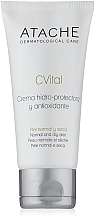 Hydro-schützende und antioxidative Gesichtscreme für normale und trockene Haut - Atache C Vital Cream Normal & Dry Skin — Bild N2