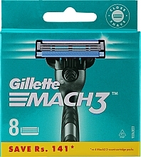 Düfte, Parfümerie und Kosmetik Ersatzklingen 8 St. - Gillette Mach3