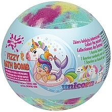 Düfte, Parfümerie und Kosmetik Badebombe - Chlapu Chlap Fizzy Unicorn Bath Bomb Bubble Gum 