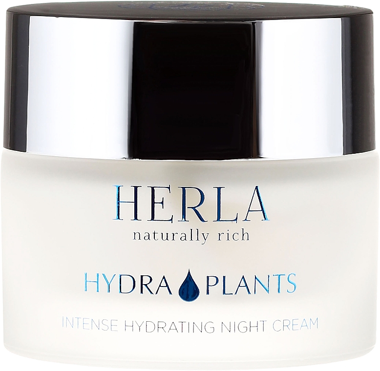 Intensiv feuchtigkeitsspendende Nachtcreme - Herla Hydra Plants Intense Hydrating Night Cream — Bild N2