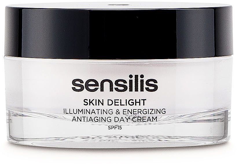 Gesichtscreme für den Tag - Sensilis Skin Delight Illuminating & Energizing Antiaging Day Cream Spf 15 — Bild N1