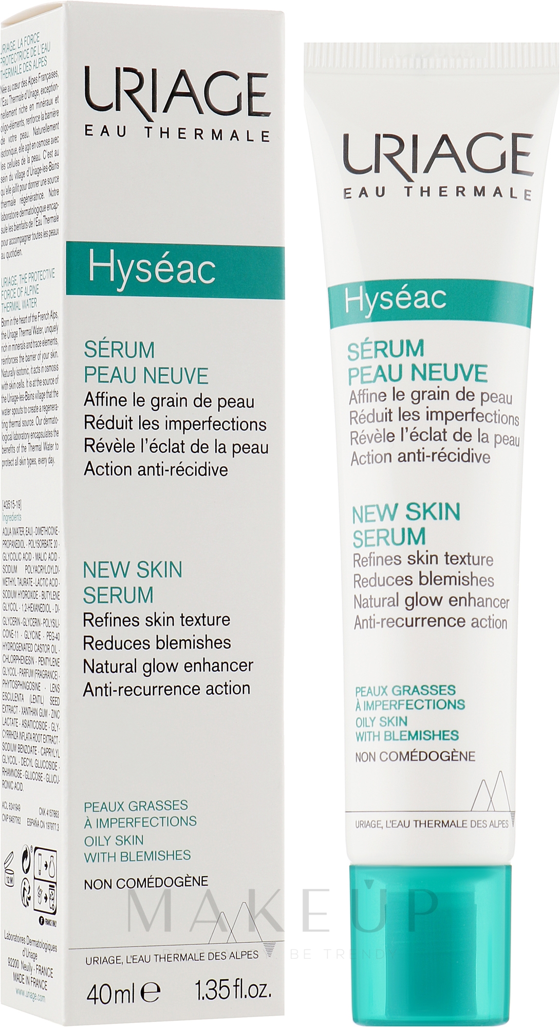 Gesichtsserum mit Vitamin C für Problemhaut - Uriage Hyseac New Skin Serum — Bild 40 ml