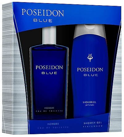 Duftset (Eau de Toilette 100ml + Duschgel 100ml) - Instituto Espanol Poseidon Blue	 — Bild N1