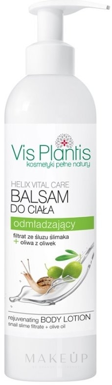 Verjüngende Körperlotion mit Olivenöl und Schneckenextrakt - Vis Plantis Helix Vital Care Rejuvenating Body Lotion — Foto 400 ml