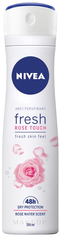 Deospray Antitranspirant - Nivea Fresh Rose Touch Anti-Perspirant Deo Spray — Bild 150 ml
