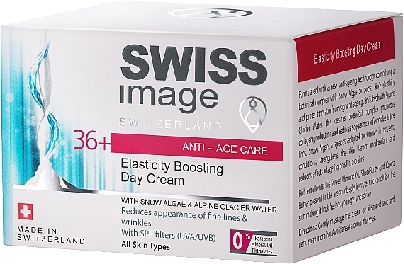 Tagescreme für das Gesicht - Swiss Image Anti-Age Care 36+ Elasticity Boosting Day Cream — Bild N1