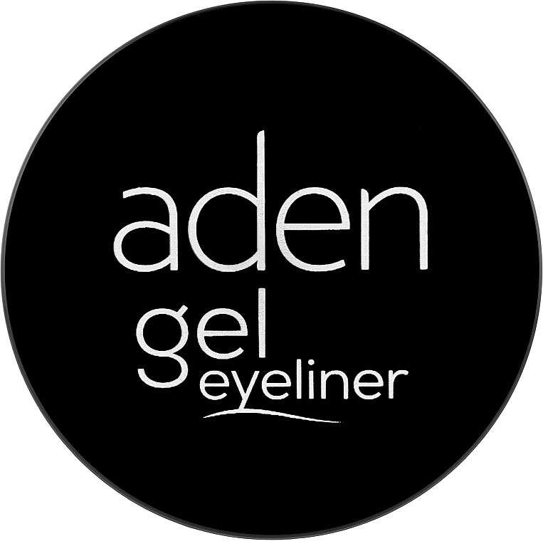 Gel-Eyeliner - Aden Cosmetics Gel Eyeliner — Bild N2