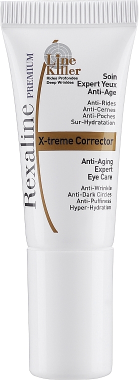 GESCHENK! Anti-Aging-Creme-Experte für die Haut um die Augen - Rexaline Line Killer X-Treme Corrector Cream (Mini)  — Bild N1