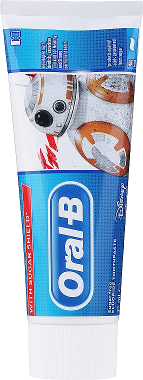 Kinderzahnpasta 6 Jahre Star Wars - Oral-B Junior Star Wars Toothpaste — Bild N2