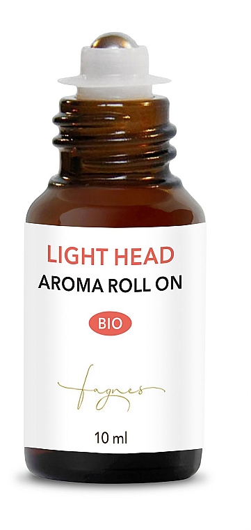Ätherische Ölmischung zur Linderung von Kopfschmerzen - Fagnes Aromatherapy Bio Light Head Aroma Roll-On — Bild N2