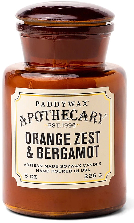Paddywax Apothecary Orange Zest & Bergamot - Duftkerze — Bild N1