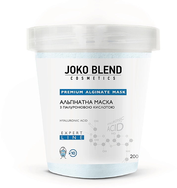 Alginatmaske für das Gesicht mit Hyaluronsäure - Joko Blend Premium Alginate Mask — Bild N5