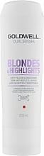 Anti-Gelbstich Conditioner - Goldwell Dualsenses Blondes & Highlights Anti-Yellow Conditioner — Bild N2