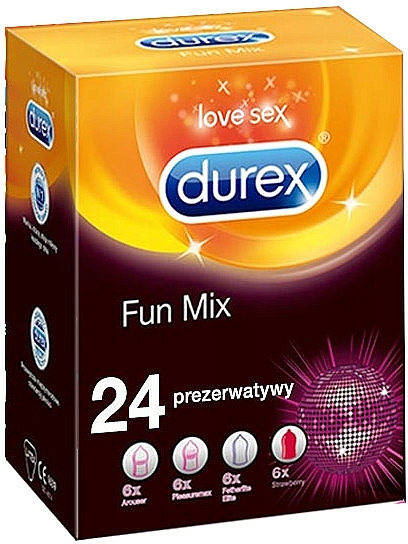 Kondome Fun Mix 24 St. - Durex Fun Mix — Bild N1
