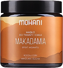 Düfte, Parfümerie und Kosmetik Macadamiabutter für Gesicht und Körper - Mohani Makadamia Rich Batter