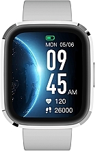 Smartwatch silbern - Garett Smartwatch GRC STYLE Silver  — Bild N1