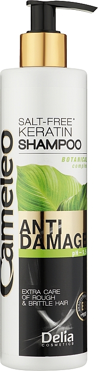 Shampoo mit Keratin für beschädigtes Haar - Delia Cameleo Shampoo — Bild N1