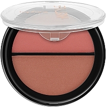 Gesichtsrouge Duo - TopFace Instyle Twin Blush On — Bild N1