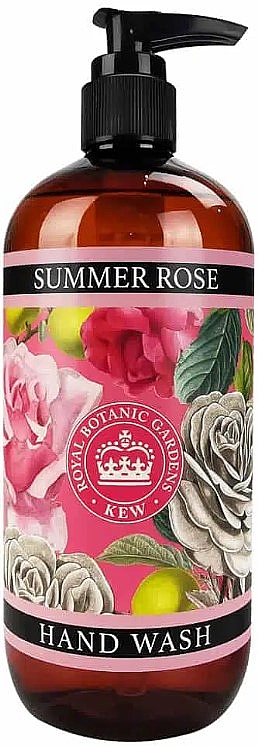 Flüssige Handseife Sommerrose - The English Soap Company Kew Gardens Summer Rose Hand Wash — Bild N1