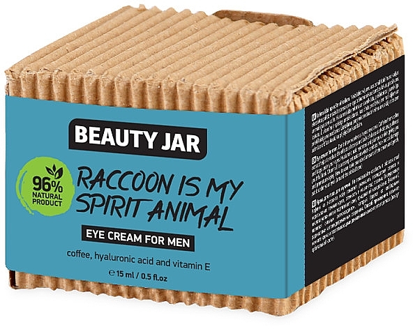 Augencreme für Männer - Beauty Jar Raccoon Is My Spirit Animal Eye Cream For Men — Bild N3