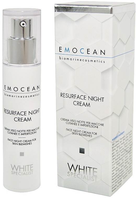 Revitalisierende Nachtcreme für das Gesicht - Emocean White Specialist Resurface Night Cream — Bild N2