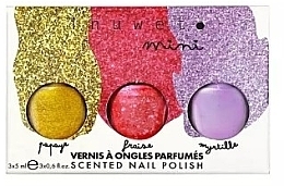 Set - Inuwet Mini Scented Nail Polish Trio Set (Nagellack/5 ml * 3) — Bild N1